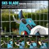 Yanhama 50mm Electric Pruning Shears with 2 Batteries | SK5 Blade